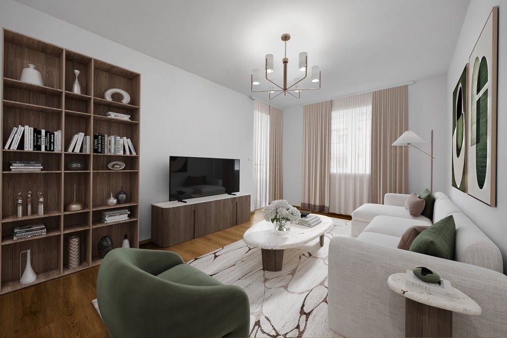 Przestronne 2 pokoje z osobną kuchnią, blisko lasu Ząbki, Powstańców  46m2 Foto 1