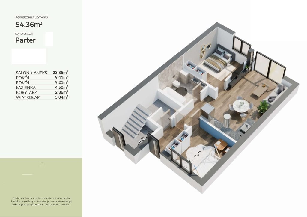 Mieszkanie trzypokojowe na sprzedaż Rzeszów, Budziwojska  63m2 Foto 1