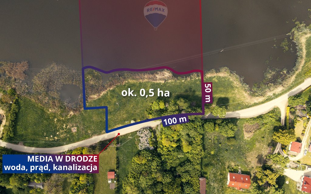 Działka budowlana na sprzedaż Giżycko  34 400m2 Foto 2