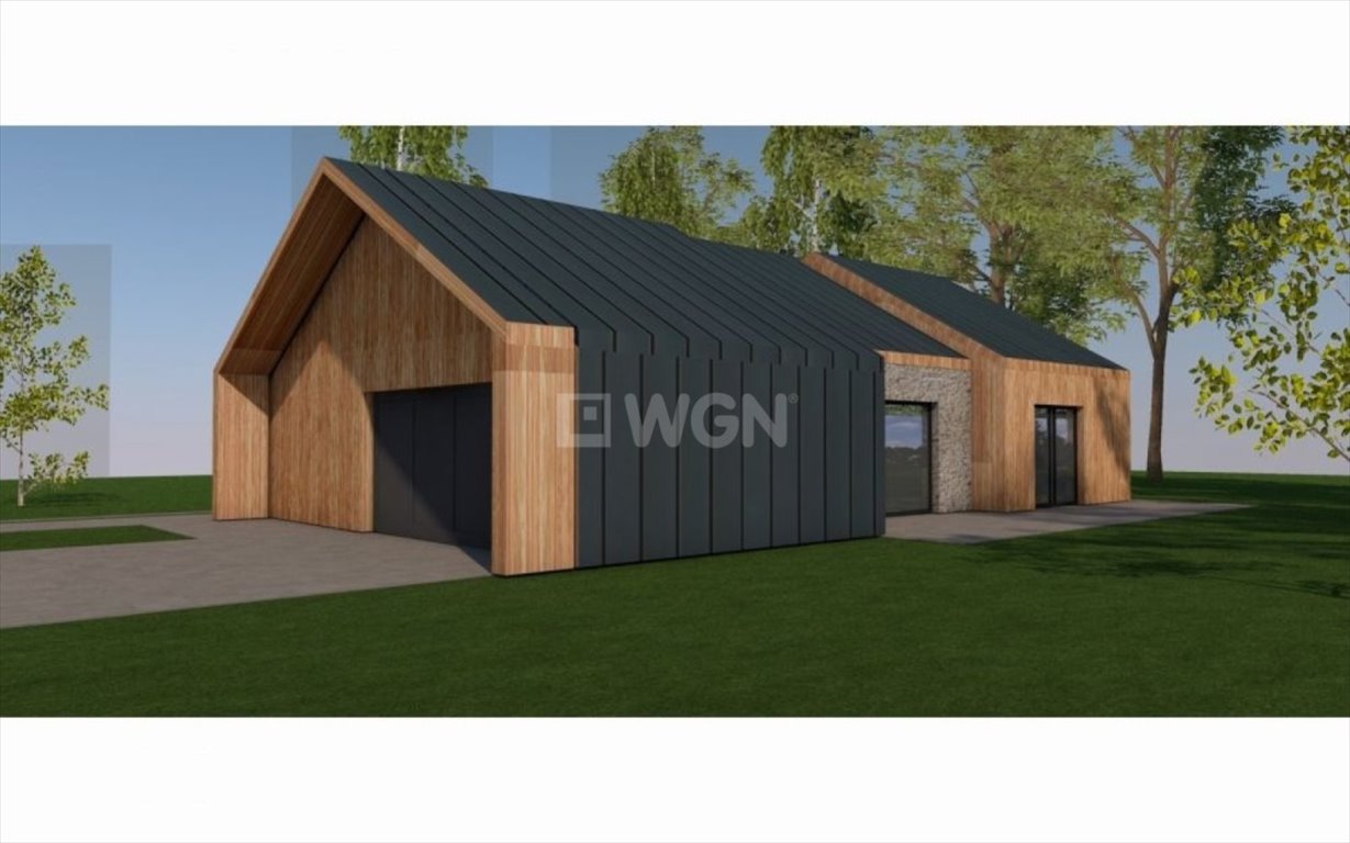 Nowoczesny dom z garażem, antresolą i strefą SPA Rosochacz, Rosochacz  196m2 Foto 1