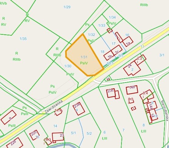 Działka budowlana na sprzedaż Lubań, Zawidowska  1 115m2 Foto 1