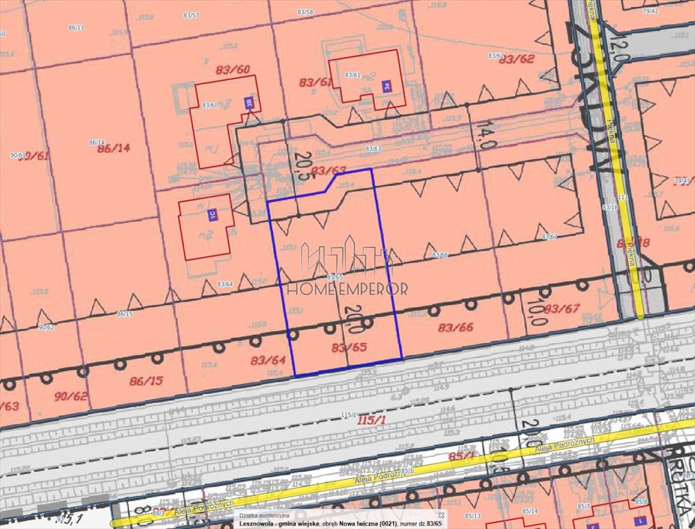 Działka budowlana na sprzedaż Nowa Iwiczna, Piękna  900m2 Foto 1