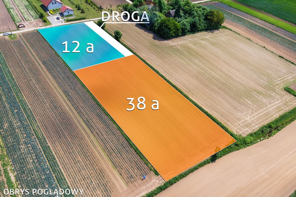 Działka budowlana na sprzedaż Stręgoborzyce  5 330m2 Foto 2