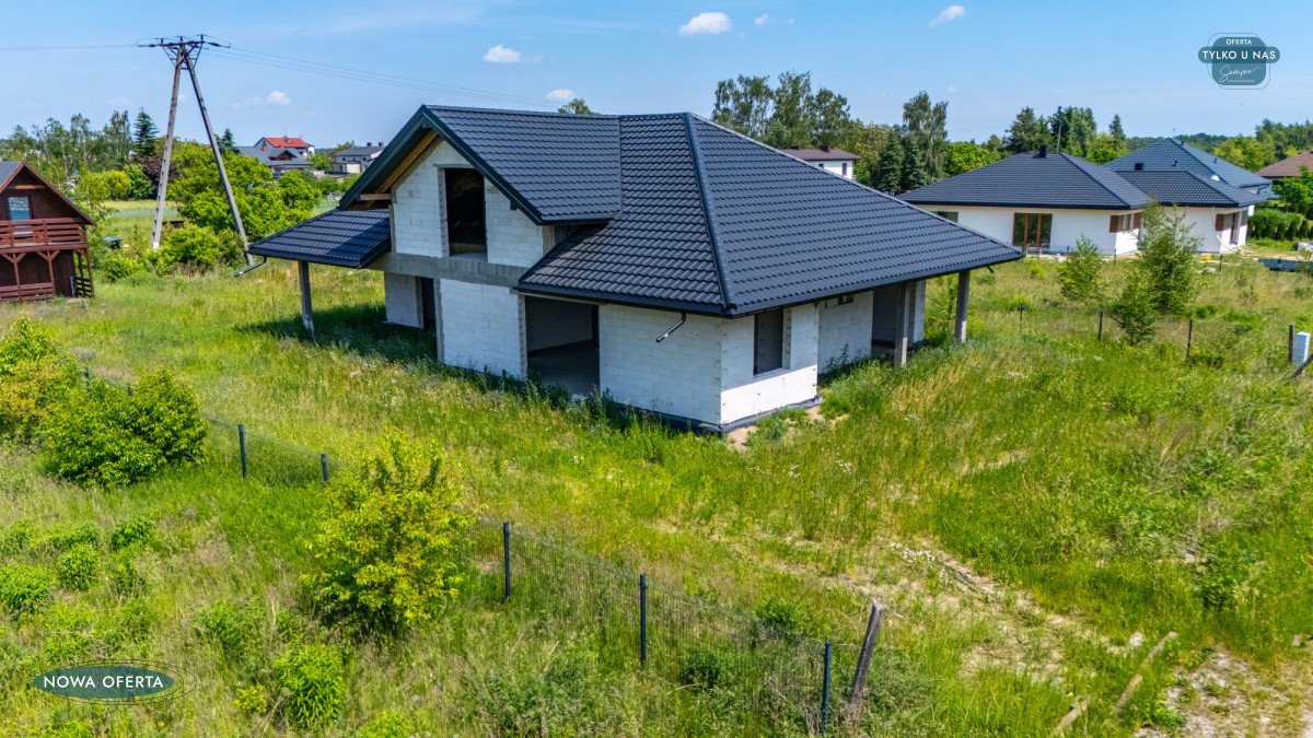 Dom surowy z dużym potencjałem - 230 m², działka 1258 m² Orpelów, Prosta  230m2 Foto 1