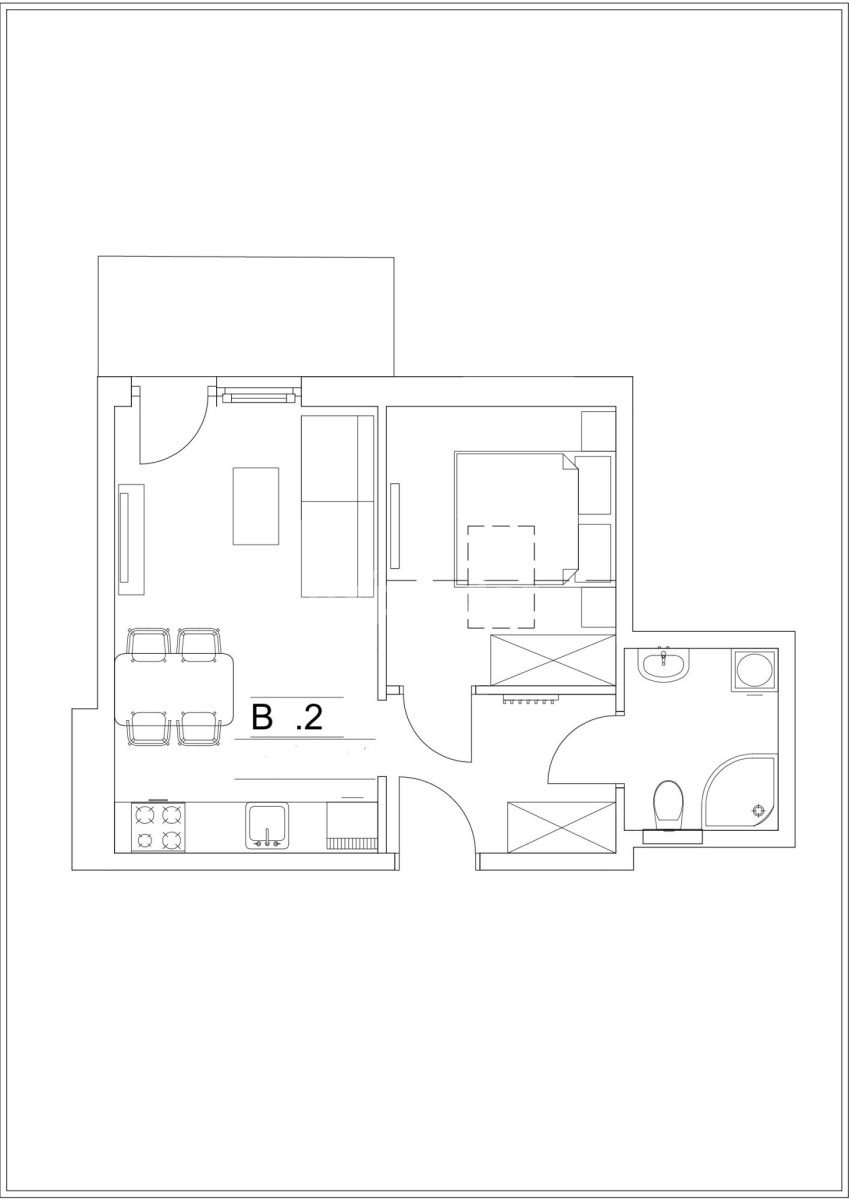 Mieszkanie dwupokojowe na sprzedaż Kraków, Ruczaj, Jana Kantego Federowicza  33m2 Foto 1