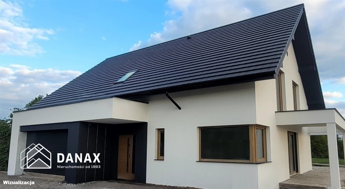 Nowoczesny dom z garażem, 5 pokoi, las za płotem Czernichów  217m2 Foto 1