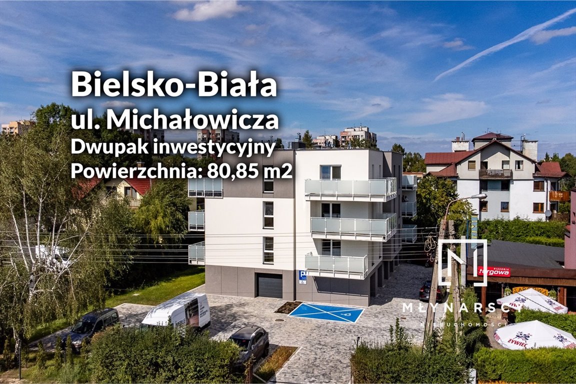 Mieszkanie trzypokojowe na sprzedaż Bielsko-Biała, Słoneczne, Michałowicza  81m2 Foto 3