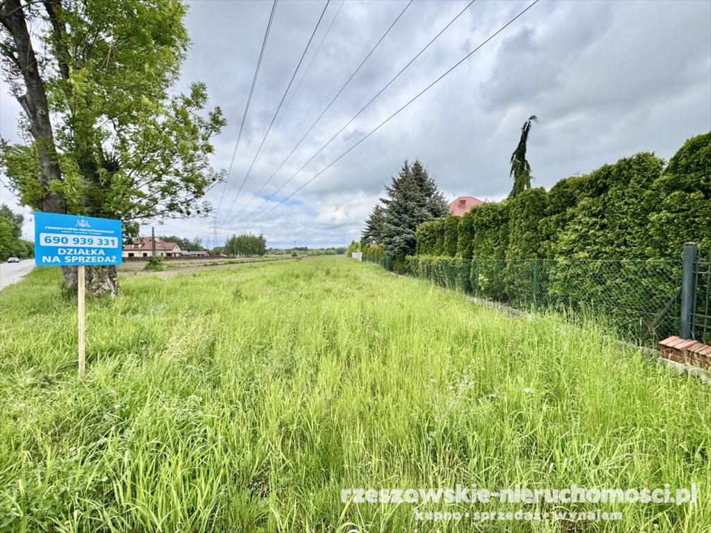 Działka 1241 m² z WZ, media, szybki dojazd do Rzeszowa Zaczernie  1 241m2 Foto 1