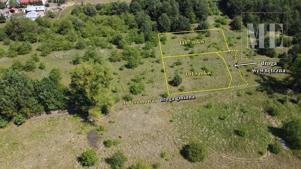 Zapraszam do zakupu działki 1014 m² pod dom w Rurzycy Rurzyca, Jesionowa  1 014m2 Foto 1