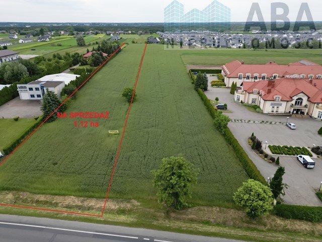 Działka inwestycyjna 1,12 ha przy DK 92 – potencjał rozwoju Kraśnica  11 200m2 Foto 1