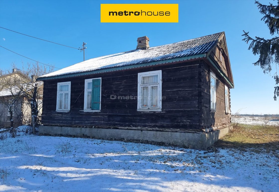 Drewniany dom z potencjałem na dużej działce w Pniewiskach Pniewiski  82m2 Foto 1