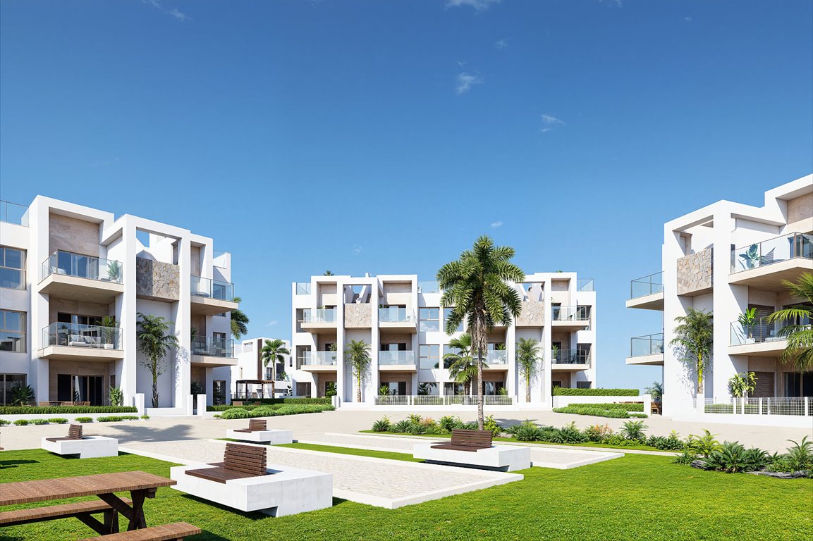 Nowoczesne apartamenty z widokiem na pole golfowe w Los Alcázares Hiszpania, La Serena Golf, Los Alcázares, Murcia, La Serena Golf, Los Alcázares, Murcia  70m2 Foto 1