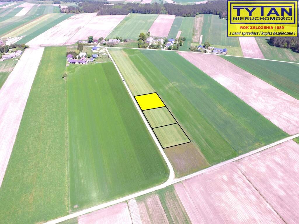 Polecam działkę 1335 m² z warunkami zabudowy w Czerwonym Czerwone  1 335m2 Foto 1