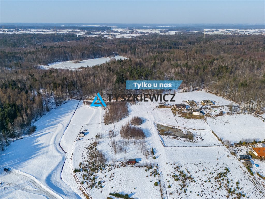 Działka 1501 m² pod dom z ogrodem, las, cisza, inwestycja Nowa Wieś Przywidzka  1 501m2 Foto 1