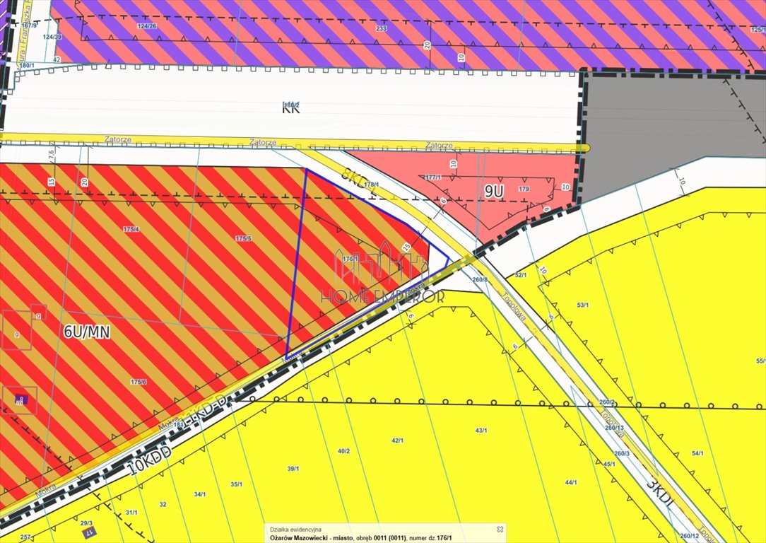 Działka budowlana na sprzedaż Ożarów Mazowiecki, Zatorze  2 669m2 Foto 1