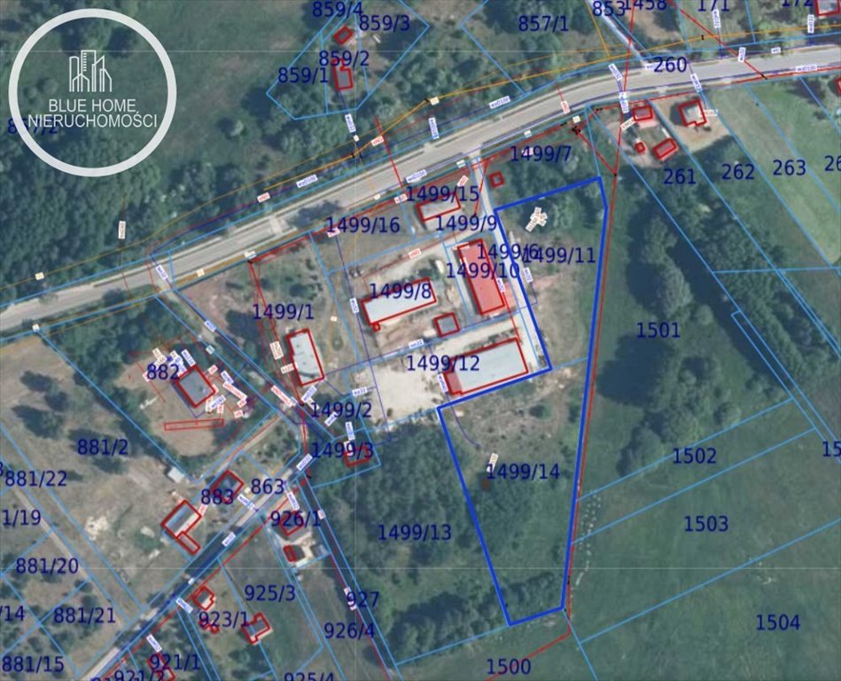 Działka przemysłowa 1,04 ha z MPZP, media, blisko centrum Dubienka, chełmska  10 450m2 Foto 1
