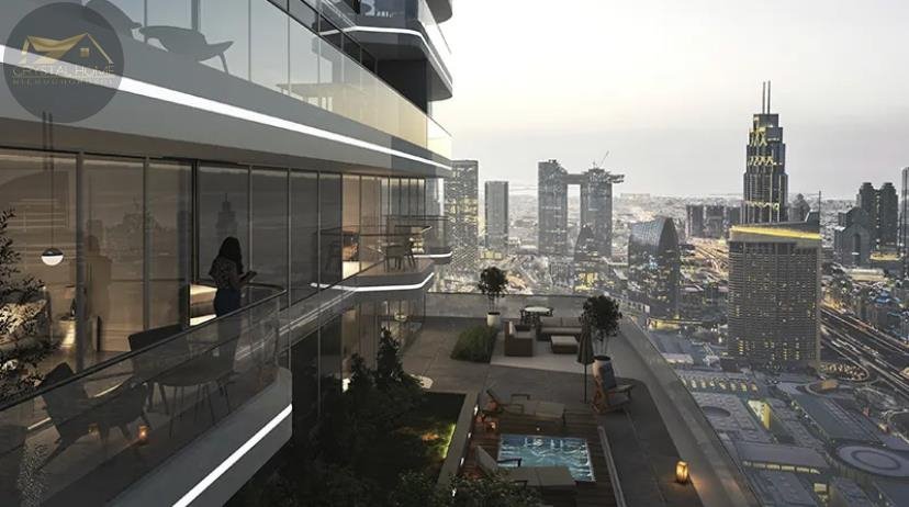 Mieszkanie dwupokojowe na sprzedaż Zjednoczone Emiraty Arabskie, Dubaj  70m2 Foto 13