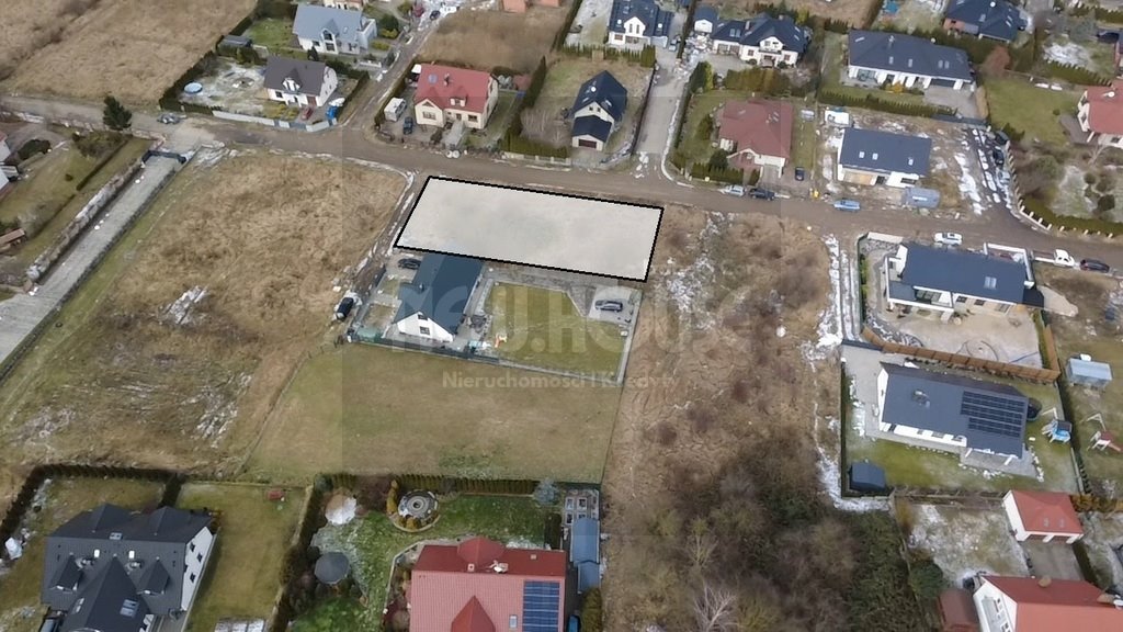 Działka budowlana 997 m² z warunkami zabudowy, blisko Szczecina Mierzyn  997m2 Foto 1