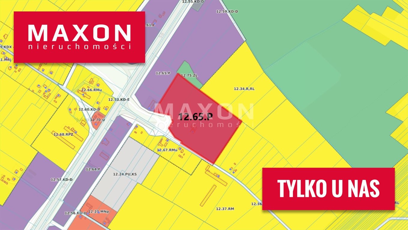 Do sprzedania działka inwestycyjna 65,5 ha przy S8 z potencjałem logistycznym Julianów  65 507m2 Foto 1