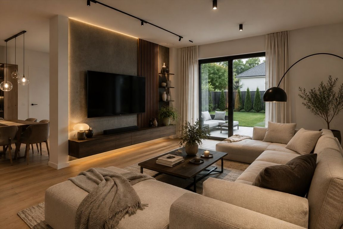 Dom 79,9 m² z ogródkiem, pompa ciepła, zapraszam: Lesznowola