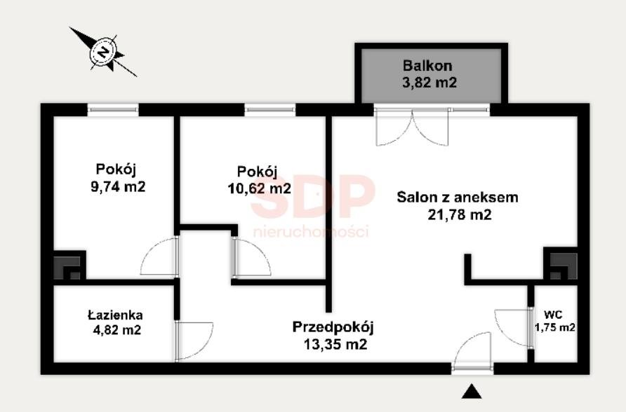 Mieszkanie trzypokojowe na sprzedaż Wrocław, Stare Miasto, Szczepin, Długa  62m2 Foto 2