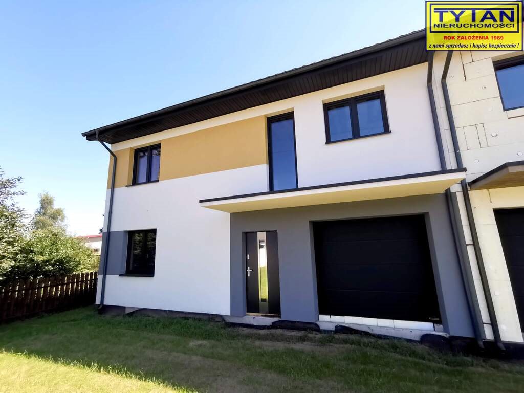 Polecam nowoczesny dom 130 m² z garażem, ogród i taras w Łomży Łomża, Krucza  130m2 Foto 1