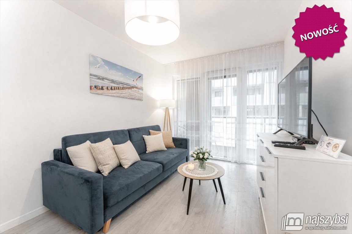 Komfortowy apartament 2 pok. z tarasem, basenem i spa Kołobrzeg  38m2 Foto 1
