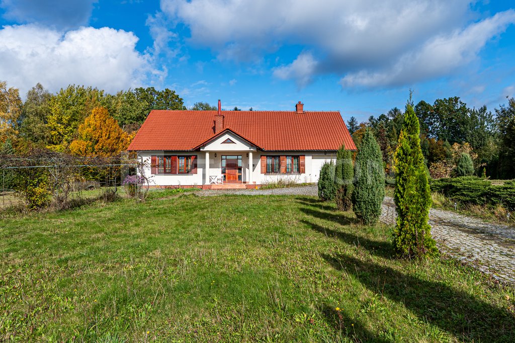 Przestronny dom z widokiem na las i ogród, garaż Borówki  160m2 Foto 1