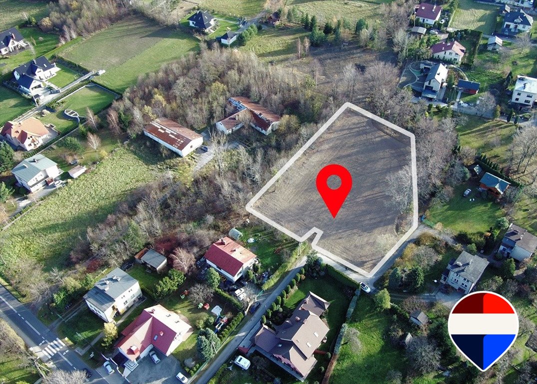 Działka budowlana 4183 m² z mediami w Jaworzu Bielski  4 183m2 Foto 1