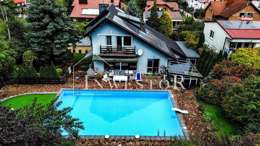 Luksusowy dom z basenem, sauna i sala kinowa Nysa, Stanisława Witkiewicza  270m2 Foto 1