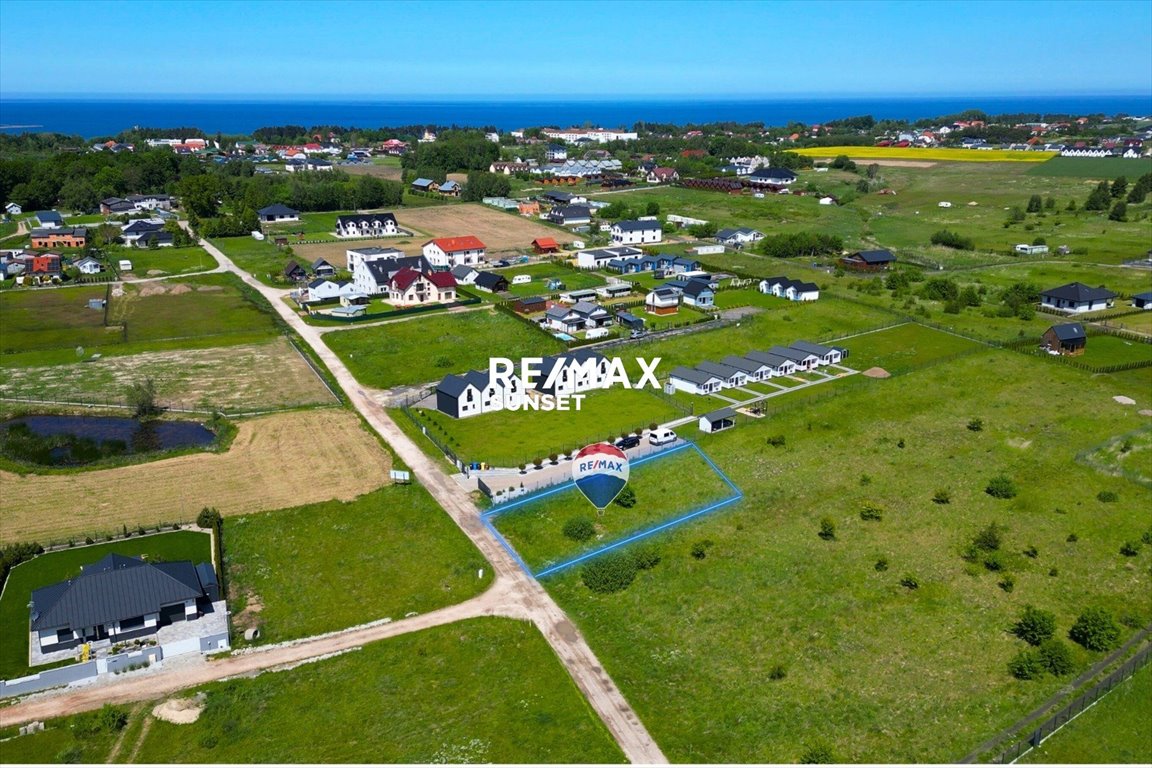 Działka 1002 m² pod dom lub inwestycję blisko morza Gąski, Paprotno, Morska Bryza  1 002m2 Foto 1