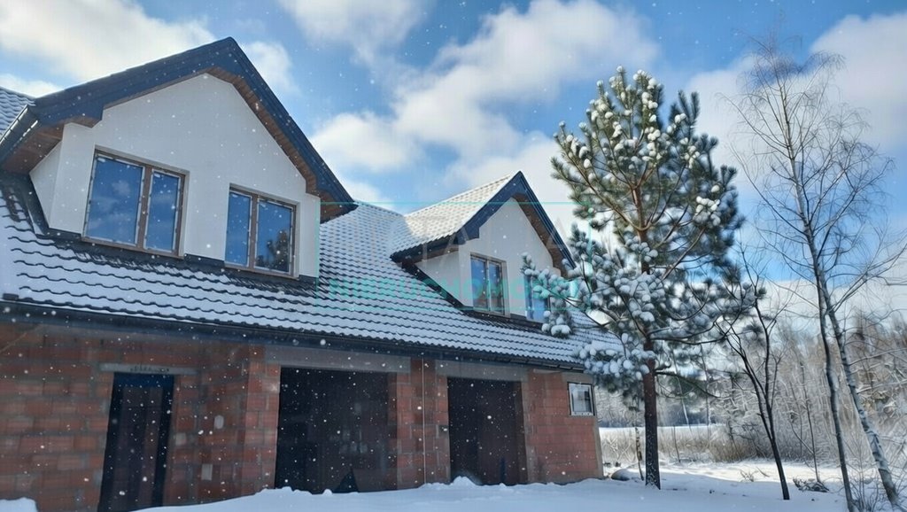 Dwa bliźniaki 125 m2 w Żabiej Woli, stan surowy Żabia Wola  1 500m2 Foto 1