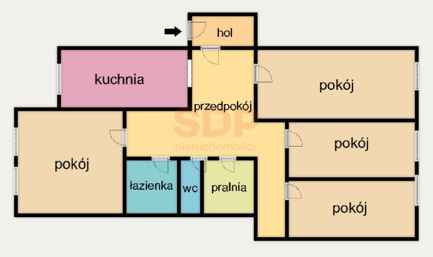 Mieszkanie czteropokojowe  na sprzedaż Wrocław, Stare Miasto, Przedmieście Oławskie, Traugutta Romualda  104m2 Foto 2