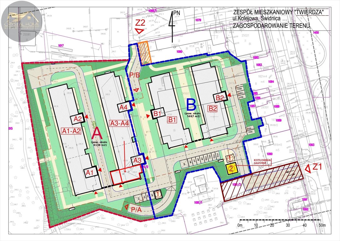 Mieszkanie trzypokojowe na sprzedaż Świdnica  82m2 Foto 3