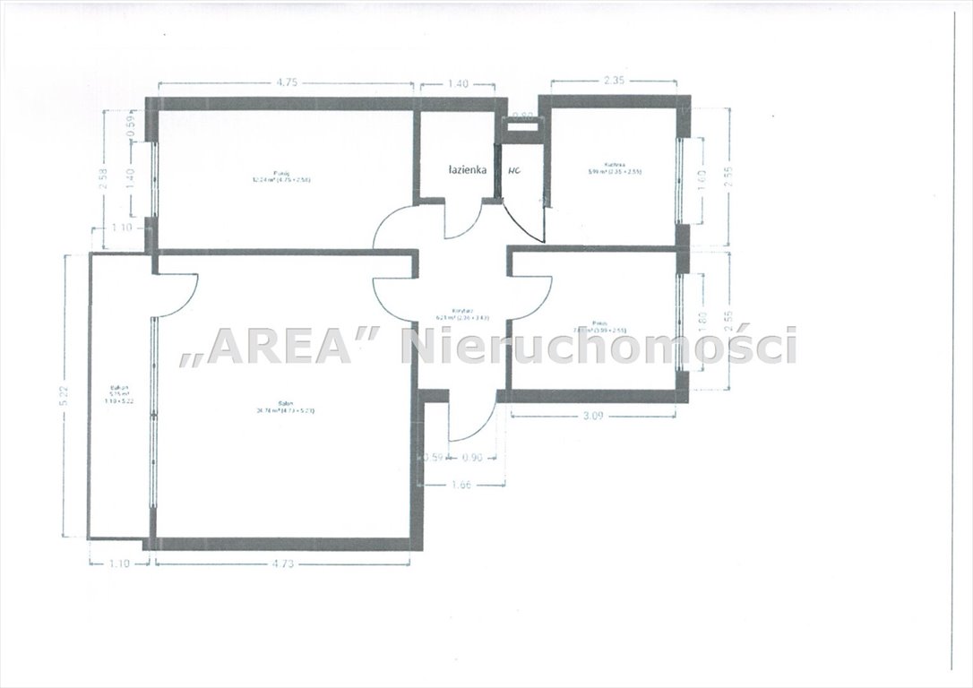 Mieszkanie trzypokojowe na sprzedaż Białystok, Sienkiewicza  62m2 Foto 15