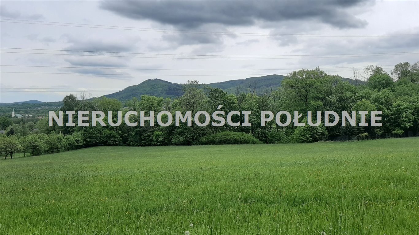 Zapraszam do obejrzenia działki 1166 m² z widokiem na góry w Ustroniu Ustroń  1 166m2 Foto 1