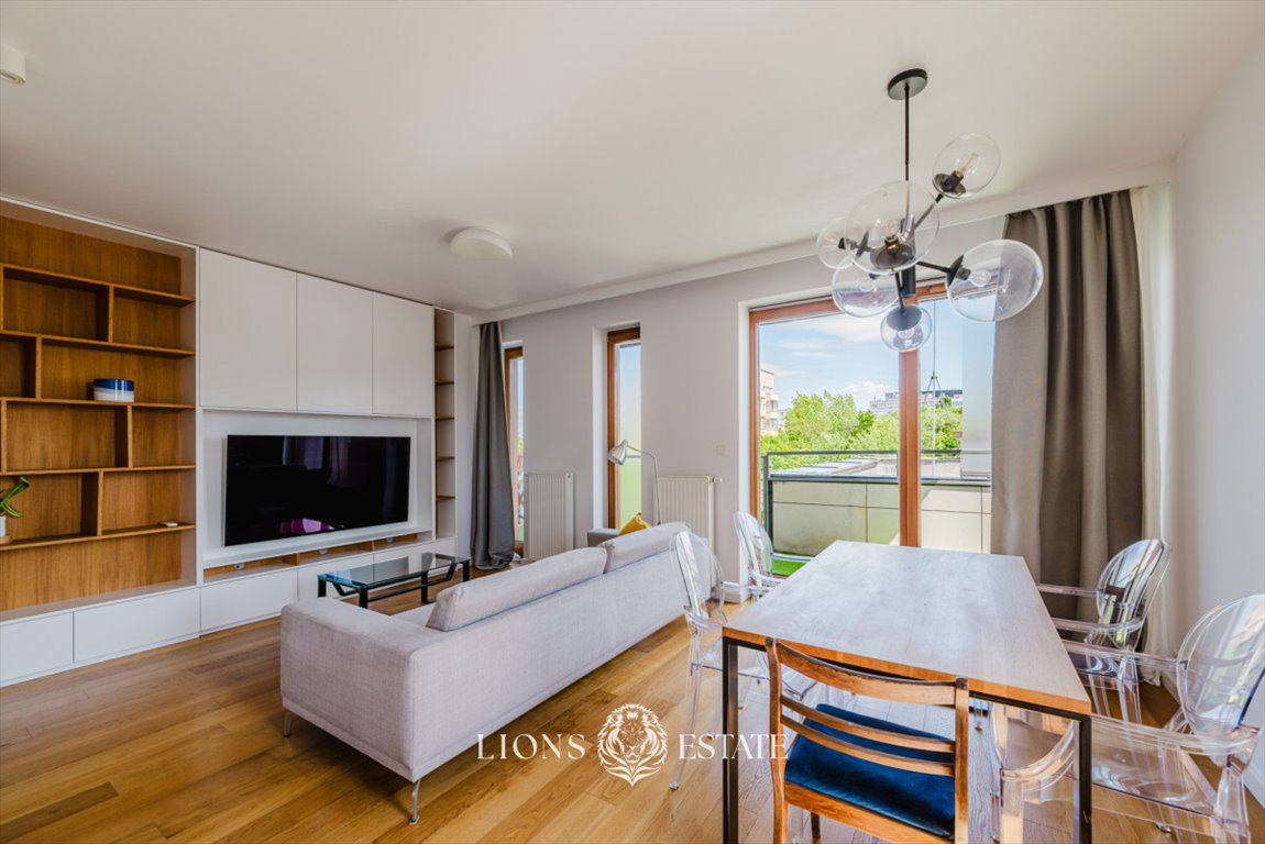 Na wynajem przestronne mieszkanie 54 m² z tarasem w Warszawie Warszawa, Mokotów Wierzbno, Bukietowa  54m2 Foto 1