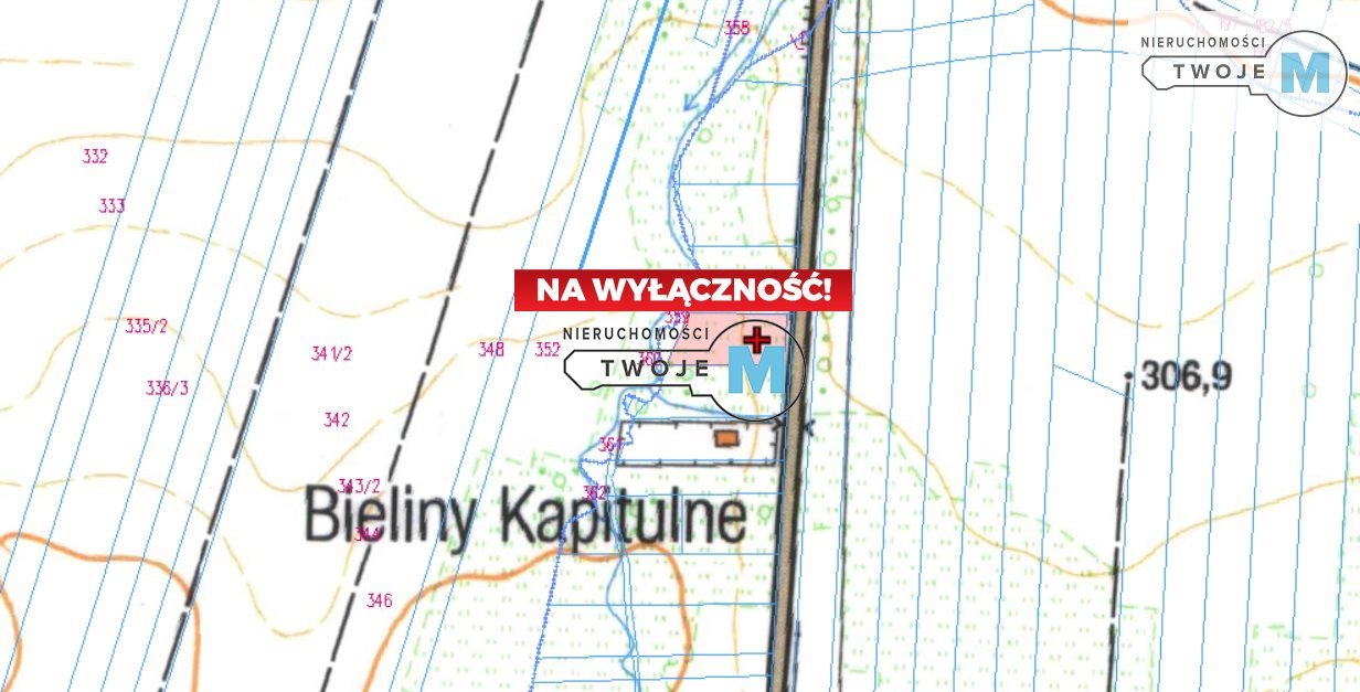 Działka budowlana na sprzedaż Bieliny, Bieliny Kapitulne  2 134m2 Foto 5