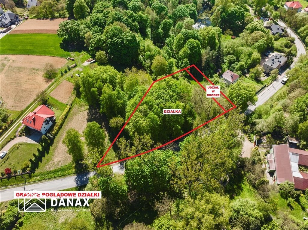 Do sprzedania widokowa działka budowlana 2300 m² w Bolechowicach Bolechowice, Winnica  2 300m2 Foto 1