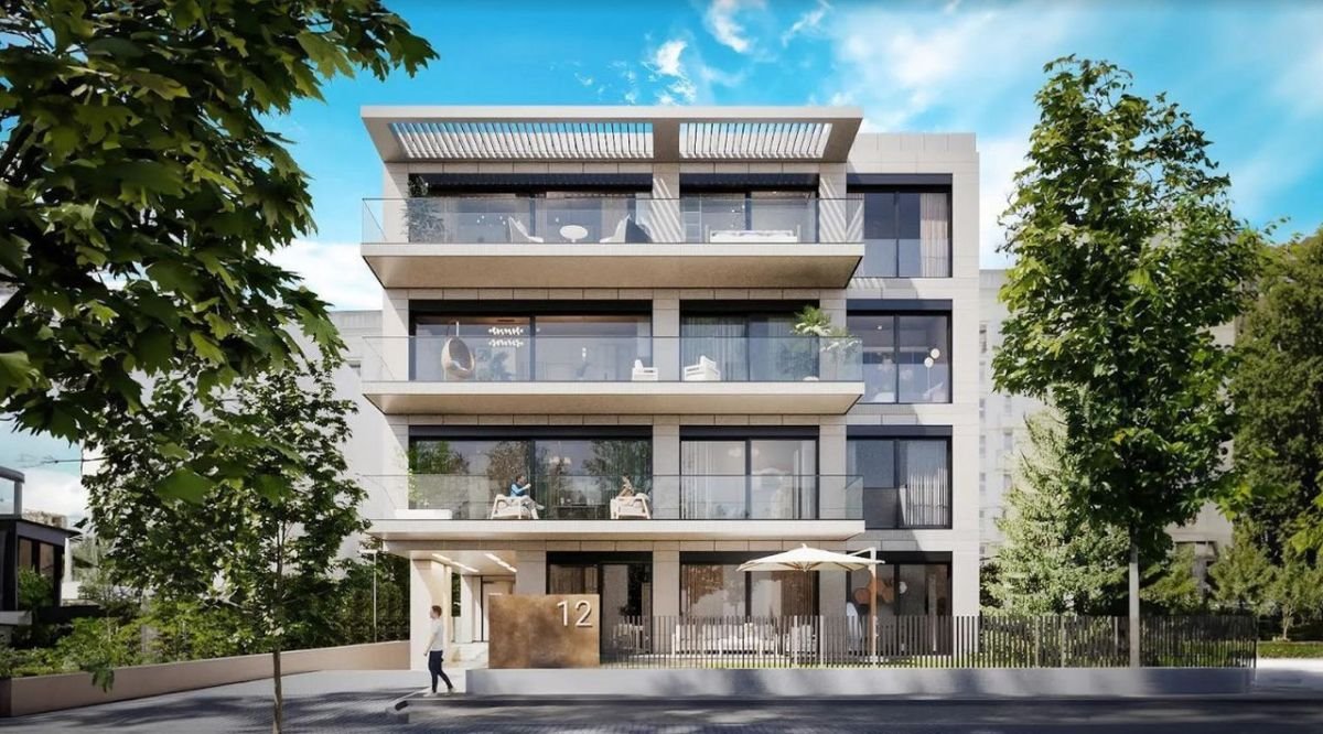 Nowoczesny 4-pokojowy apartament 120 m2 z balkonem, stan deweloperski Warszawa, Mokotów, Górny Mokotów, Orkana  120m2 Foto 1