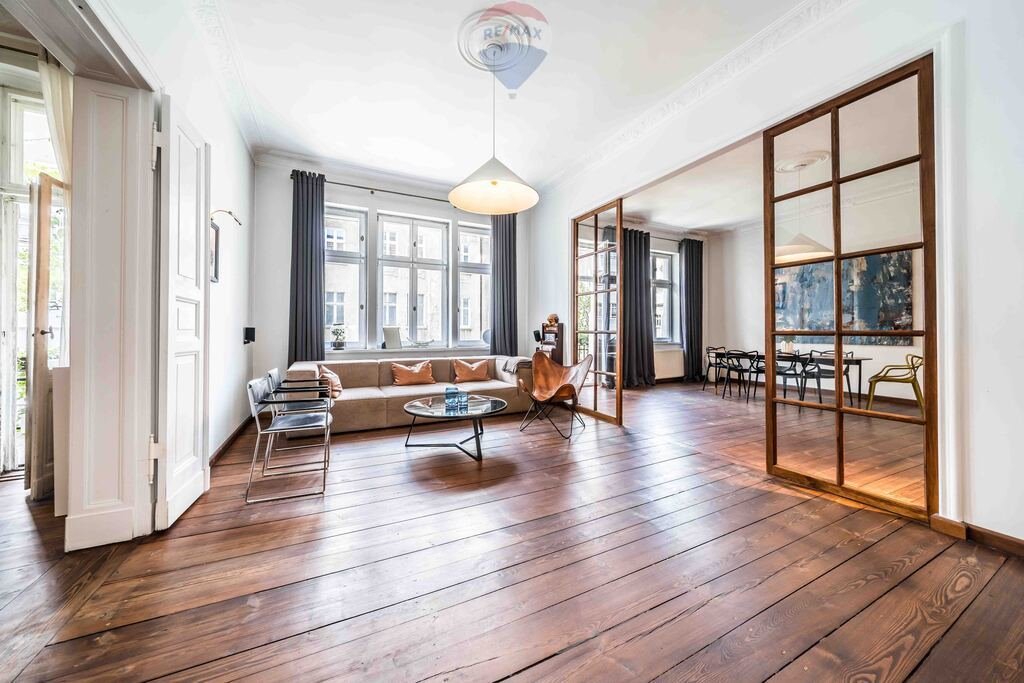 Unikatowy apartament 153 m² z 3 balkonami, kominkiem i zabytkowym piecem Poznań, Jeżyce, Bolesława Prusa  153m2 Foto 1