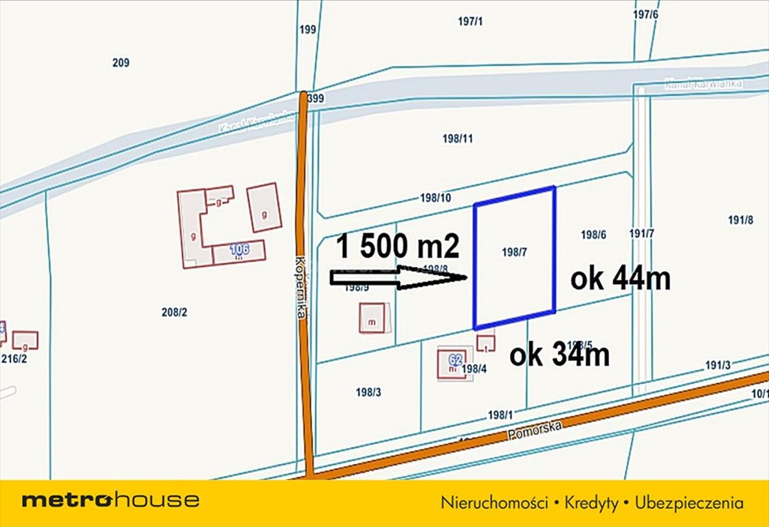 Działka inna na sprzedaż Karwieńskie Błoto Pierwsze  1 500m2 Foto 7