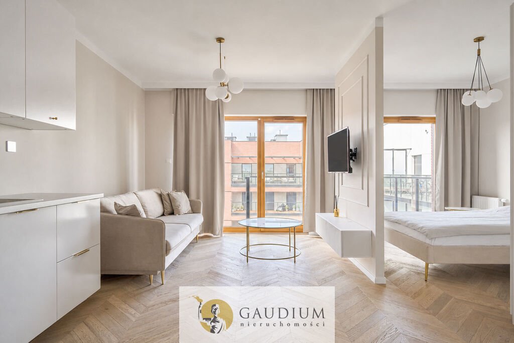 Do sprzedania nowoczesne 34,41 m² w Gdańsku z panoramicznym tarasem Gdańsk, Śródmieście, Sienna Grobla  34m2 Foto 1