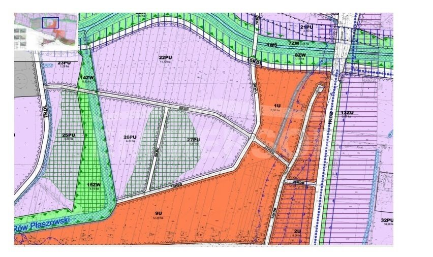 Polecam działkę 180 arów pod halę 6000 m² w Krakowie Kraków, Podgórze  18 000m2 Foto 1