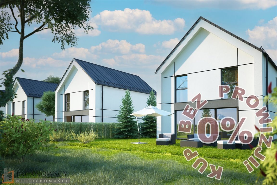 Nowoczesny dom 140 m2 z pompą ciepła i garażem Kraków, Wzgórza Krzesławickie, Grębałów  140m2 Foto 1