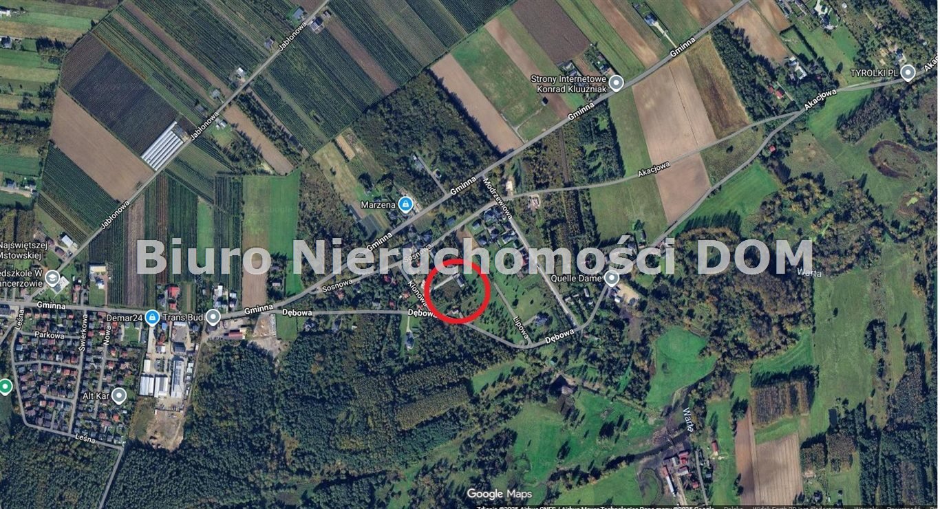 Działka budowlana 940 m² z pełnym uzbrojeniem i dostępem Wancerzów, Rajsko  940m2 Foto 1