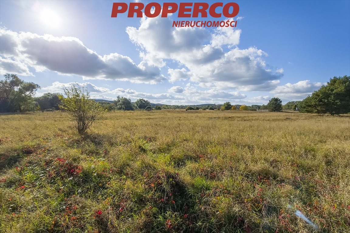 Działka 3367 m2 w Białogonie, pierwsza linia, media Kielce, Białogon  3 367m2 Foto 1