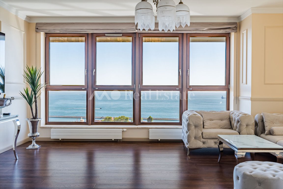 Luksusowy apartament z panoramicznym widokiem na Zatokę Gdańską Gdynia, Śródmieście, A. Hryniewickiego  121m2 Foto 1