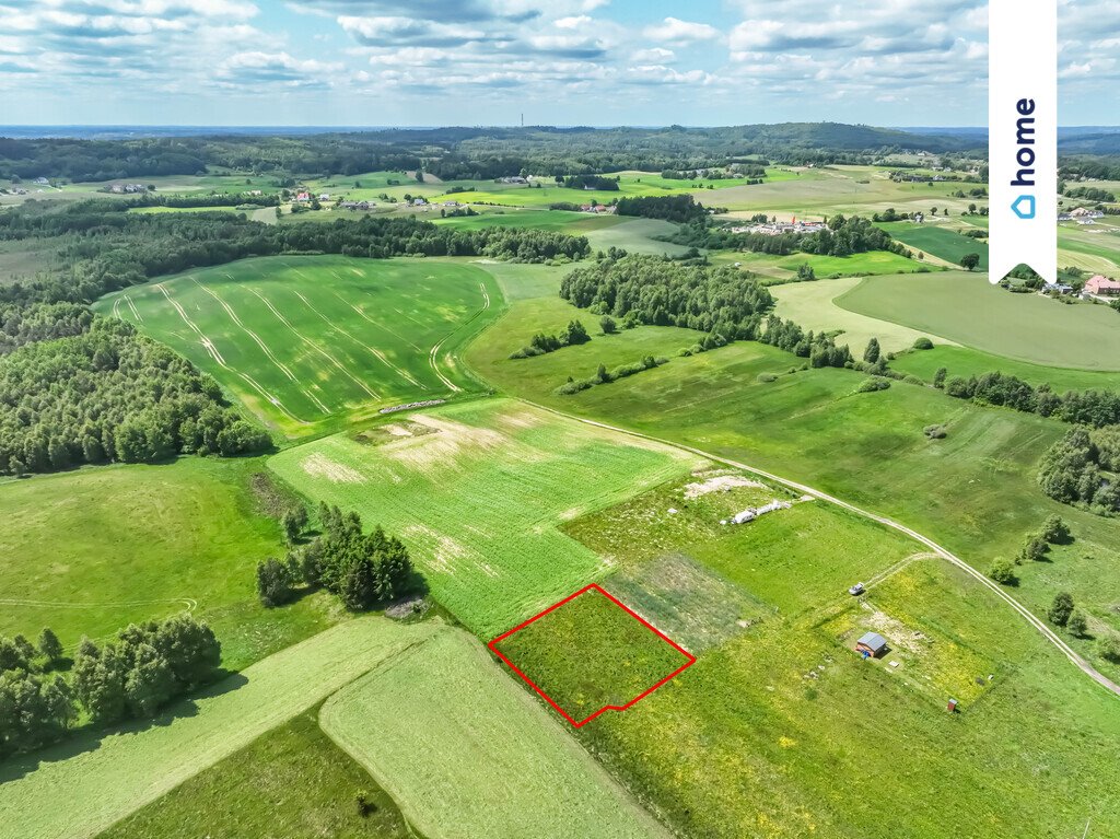 Działka budowlana na sprzedaż Starkowa Huta  1 050m2 Foto 1