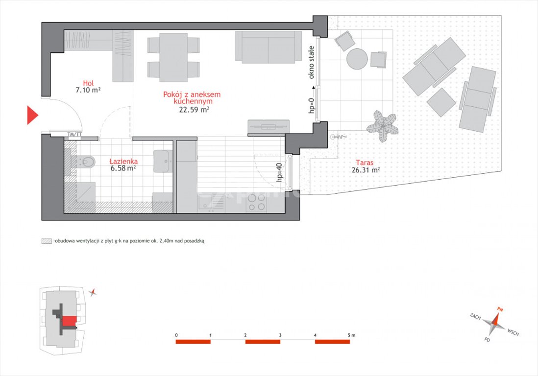 Mieszkanie dwupokojowe na sprzedaż Gdańsk, Oliwa, Artura Grottgera  36m2 Foto 1